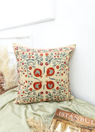 Soho Antiq-Arryn Nar Desenli Kırlent 50x50 Cm-2-Milagron.com