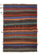 Soho Antiq-Arvin El Dokuma Kök Boya Kilim 147x203 Cm-1-Milagron.com