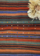 Soho Antiq-Arvin El Dokuma Kök Boya Kilim 147x203 Cm-3-Milagron.com