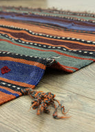 Soho Antiq-Arvin El Dokuma Kök Boya Kilim 147x203 Cm-5-Milagron.com