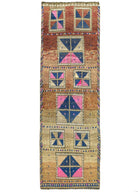 Soho Antiq-Arya Renkli El Dokuma Herki Yolluk 128x391 Cm-Halı-1-Milagron.com