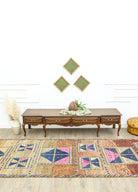 Soho Antiq-Arya Renkli El Dokuma Herki Yolluk 128x391 Cm-Halı-2-Milagron.com