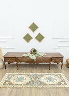 Soho Antiq-Asifa Floral El Dokuma Uşak Yolluk 70x197 Cm-Halı-2-Milagron.com