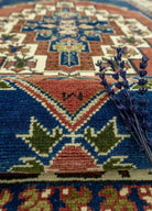 Soho Antiq-Asima El Dokuma Renkli Yün Halı 129x226 Cm-Halı-4-Milagron.com