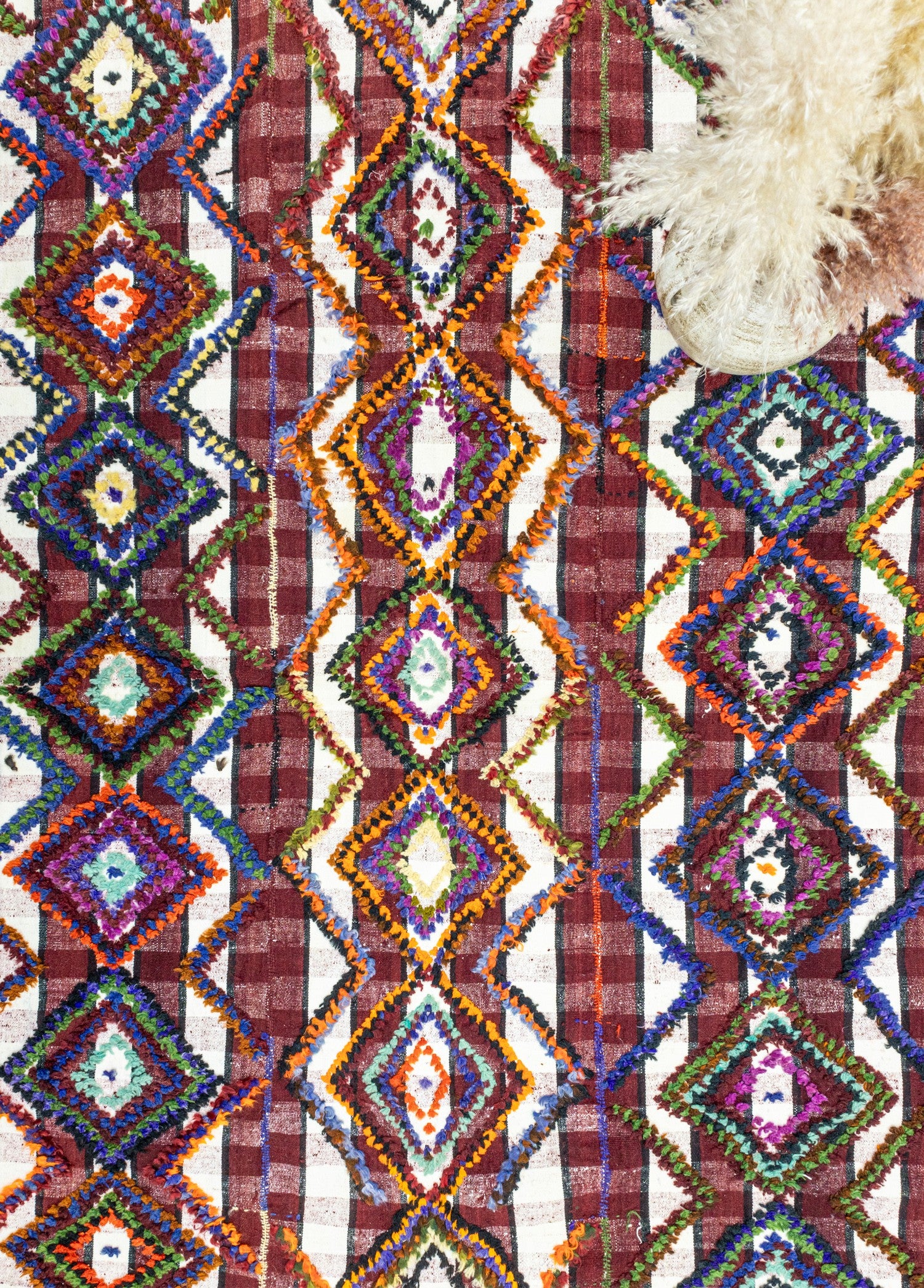 Soho Antiq-Aspar Tülü Kabartmalı El Dokuma Kilim 140x223 Cm-Halı-3-Milagron.com