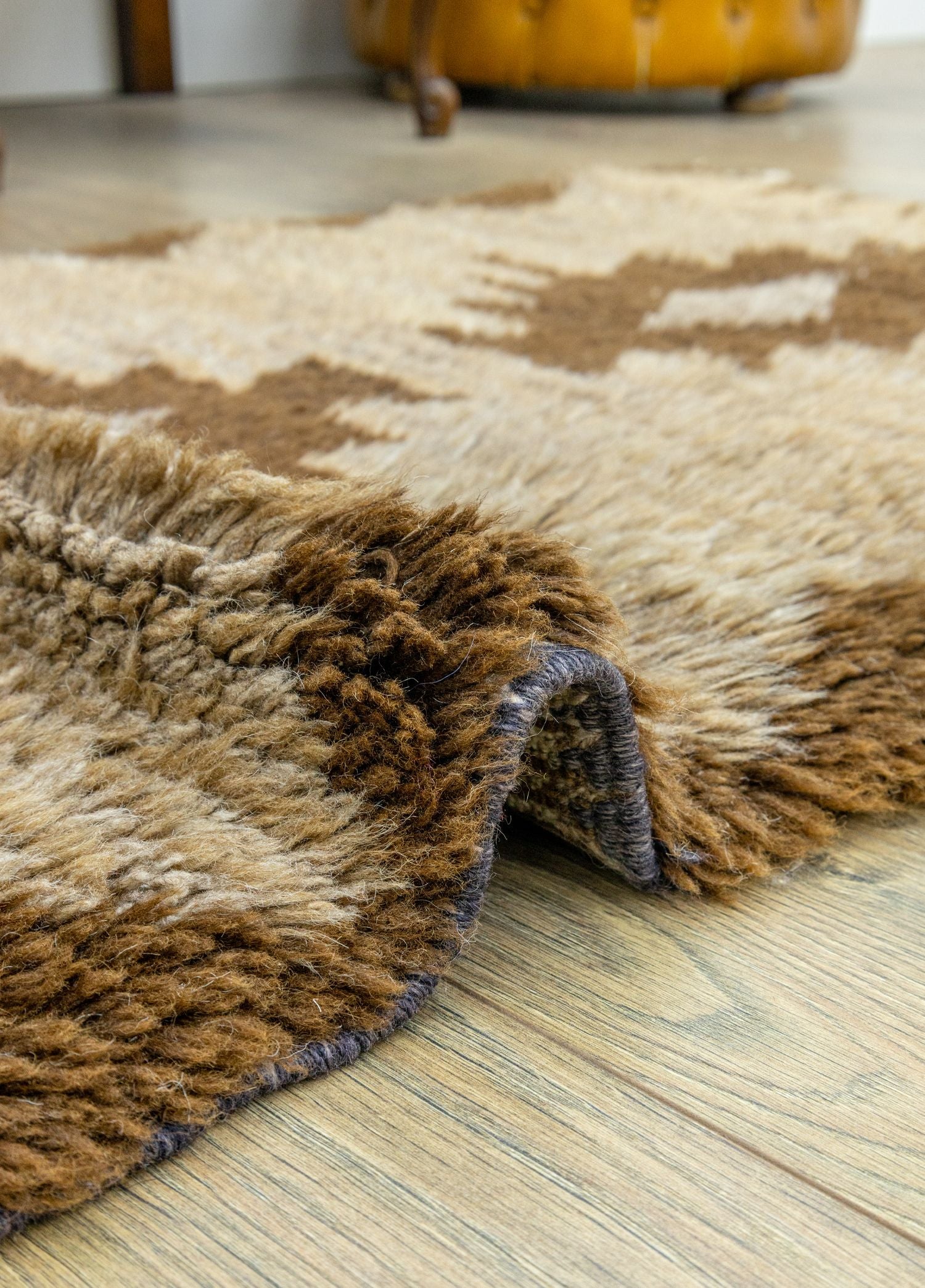 Soho Antiq-Auda El Dokuma Natural Renkli Tülü Yolluk 72x200 Cm-Halı-6-Milagron.com