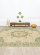 Soho Antiq-Bangu Vintage El Dokuma Isparta Halısı 280x387 Cm-1-Milagron.com