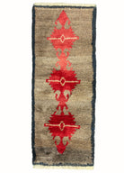 Soho Antiq-Batllo İlkel Tasarımlı Tülü Yolluk 88 x 227 Cm-Halı-1-Milagron.com