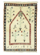 Soho Antiq-Bayça Floral Desenli El Dokuma Halı 104x150 Cm-Halı-1-Milagron.com