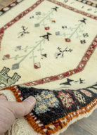 Soho Antiq-Bayça Floral Desenli El Dokuma Halı 104x150 Cm-Halı-4-Milagron.com