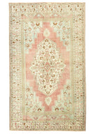 Soho Antiq-Begonya Pastel Renkli Vintage Halı 231 x 385 Cm-Halı-1-Milagron.com