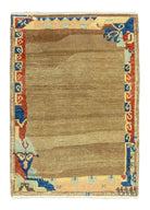 Soho Antiq-Benet El Dokuma Kahverengi Yün Halı 93x133 Cm-Halı-1-Milagron.com