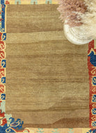 Soho Antiq-Benet El Dokuma Kahverengi Yün Halı 93x133 Cm-Halı-3-Milagron.com