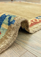 Soho Antiq-Benet El Dokuma Kahverengi Yün Halı 93x133 Cm-Halı-5-Milagron.com