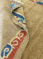 Soho Antiq-Benet El Dokuma Kahverengi Yün Halı 93x133 Cm-Halı-6-Milagron.com