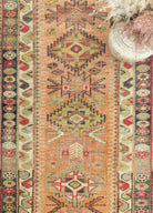 Soho Antiq-Bertil Bohem El Dokuma Herki Yolluk 92x393 Cm-Halı-3-Milagron.com