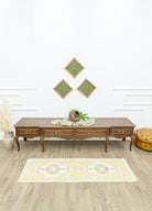 Soho Antiq-Bezen El Dokuma Uşak Yolluk 63x167 Cm-Halı-2-Milagron.com