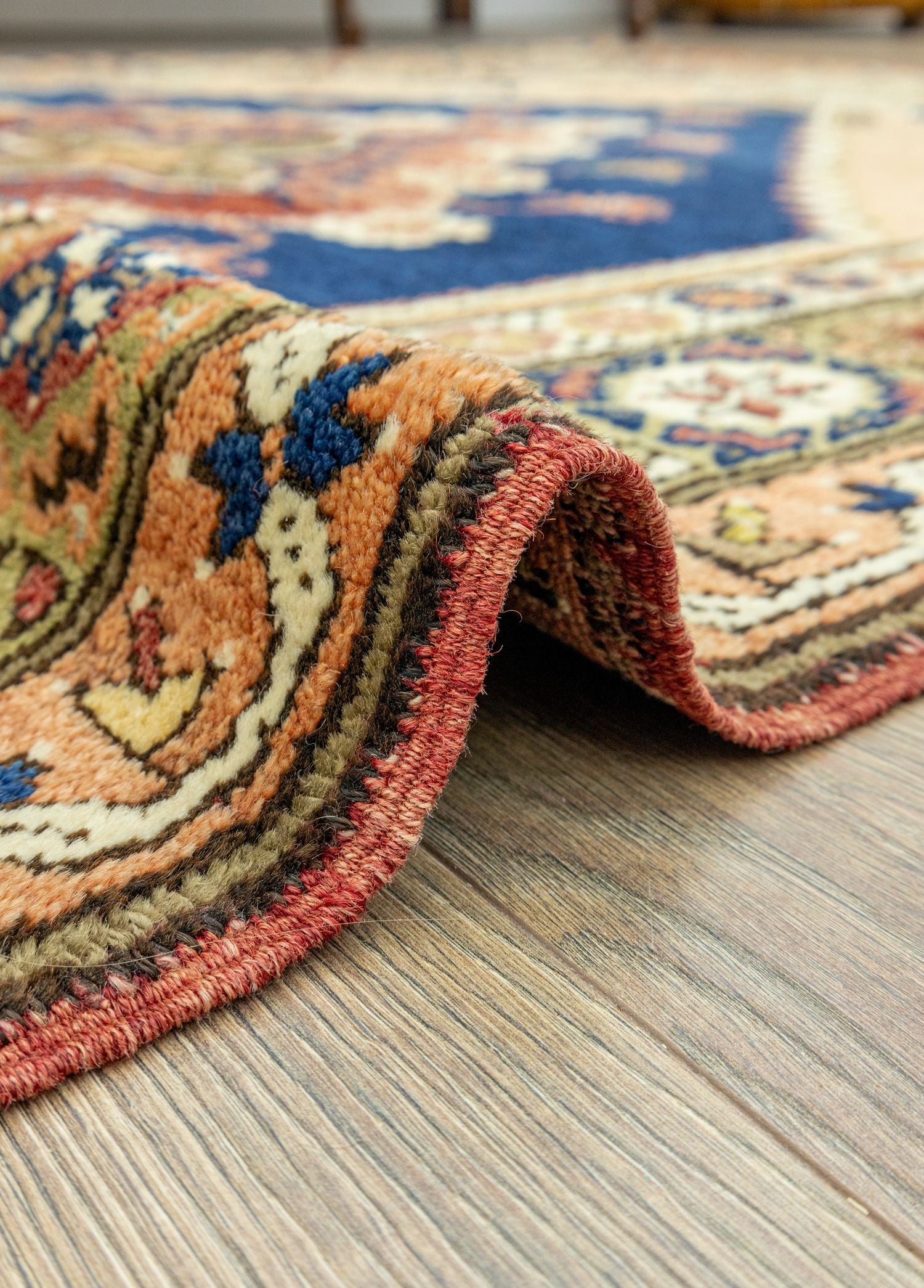 Soho Antiq-Bircand Rustik Tasarımlı Yün Halı 142x188 Cm-Halı-5-Milagron.com