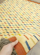 Soho Antiq-Birgi Modern El Dokuma Yün Halı 110x134 Cm-Halı-4-Milagron.com