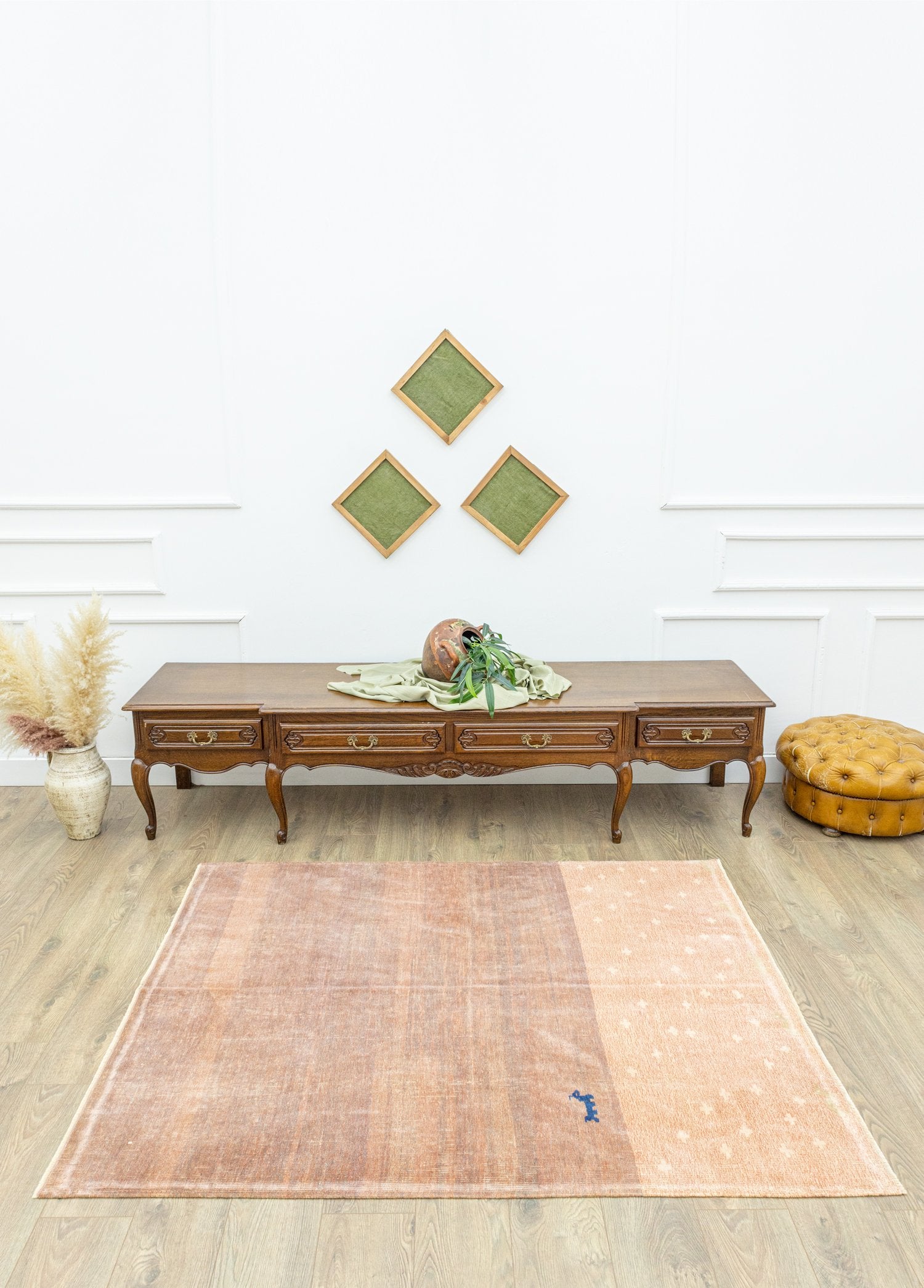 Soho Antiq-Birgos Modern Desenli Yün Halı 144x179 Cm-Halı-2-Milagron.com