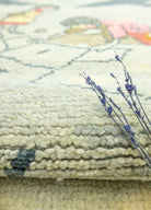 Soho Antiq-Bora Figürlü El Dokuma Uşak Halı 97x140 Cm-4-Milagron.com