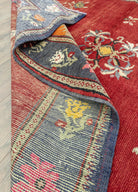 Soho Antiq-Bordeaux çiçekli El Dokuma Yün Halı 198x296 Cm-Halı-6-Milagron.com