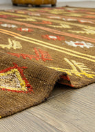 Soho Antiq-Brownish çubuklu üç Kanat Kilim 170x389 Cm-Kilim-5-Milagron.com