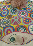 Soho Antiq-Brun El Yapımı Suzani Kırlent 45x45 Cm-Kırlent-4-Milagron.com