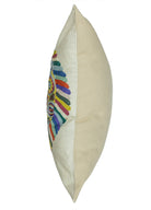 Soho Antiq-Brun El Yapımı Suzani Kırlent 45x45 Cm-Kırlent-6-Milagron.com