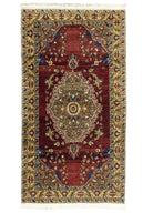 Soho Antiq-Brun Floral Desenli El Dokuma Halı 133x242 Cm-Halı-1-Milagron.com