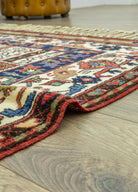 Soho Antiq-Bukan El Dokuma Dazkırı Halısı 128x147 Cm-5-Milagron.com