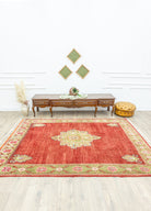 Soho Antiq-Camel Kırmızı El Dokuma Halı 207x286 Cm-Halı-2-Milagron.com