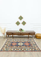 Soho Antiq-Ciroft Geometrik Tasarımlı Yün Halı 146x214 Cm-Halı-2-Milagron.com