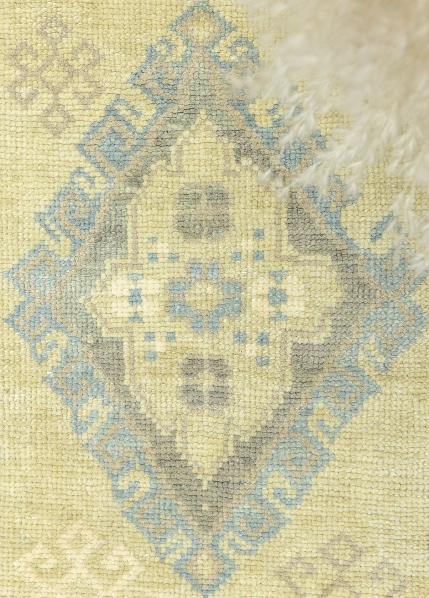 Soho Antiq-Daisy Rustik Desenli Yün Yolluk 67x145 Cm-Halı-3-Milagron.com