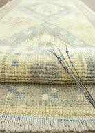 Soho Antiq-Daisy Rustik Desenli Yün Yolluk 67x145 Cm-Halı-4-Milagron.com