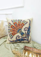 Soho Antiq-Dali Dekoratif Suzani Kırlent 50x50 Cm-2-Milagron.com