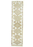 Soho Antiq-Dali Geometrik Tasarımlı El Dokuma Yolluk 84x345 Cm-Halı-1-Milagron.com