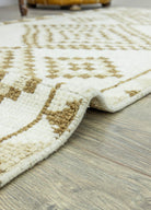 Soho Antiq-Dali Geometrik Tasarımlı El Dokuma Yolluk 84x345 Cm-Halı-5-Milagron.com