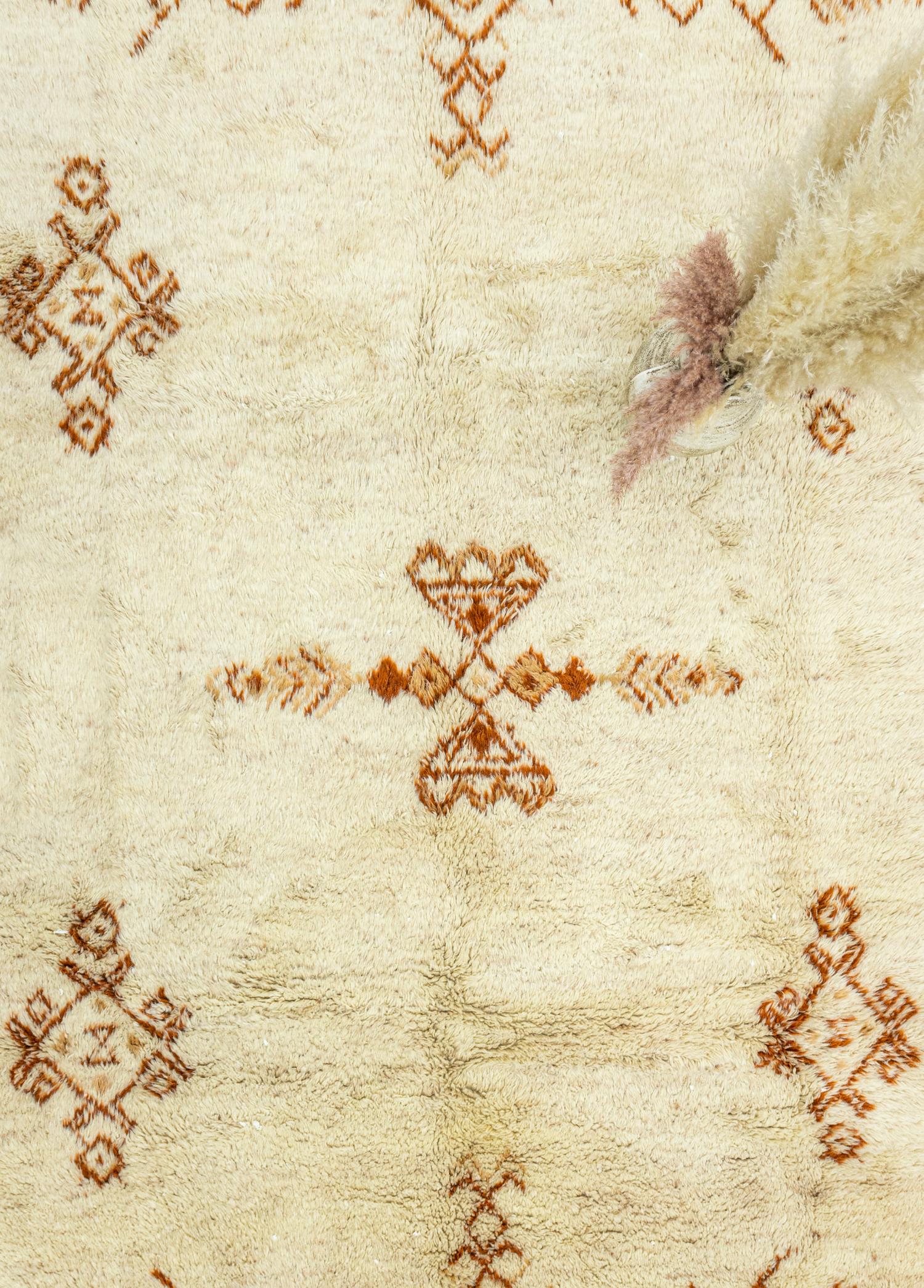 Soho Antiq-Damascus İlkel El Dokuma Fas Halısı 243x330 Cm-Halı-3-Milagron.com