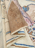 Soho Antiq-Damra Rustik Desenli El Dokuma Yün Halı 120x361 Cm-Halı-6-Milagron.com