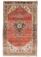 Soho Antiq-Delar El Dokuma Kırmızı Yün Kars Halısı 218x345 Cm-Halı-1-Milagron.com