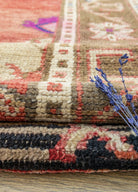 Soho Antiq-Delar El Dokuma Kırmızı Yün Kars Halısı 218x345 Cm-Halı-4-Milagron.com