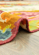 Soho Antiq-Derda Renkli Karabağ Yün Kilim 232x325 Cm-Halı-5-Milagron.com