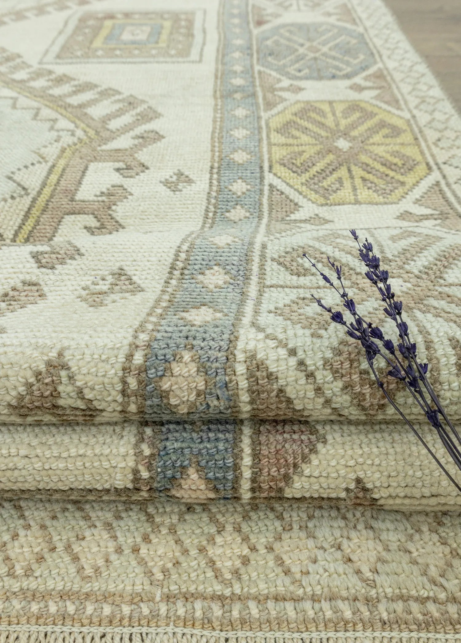 Soho Antiq-Deyra Rustik Tasarımlı Yün Halı 200x327 Cm-4-Milagron.com