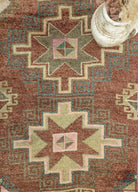 Soho Antiq-Dilemer Geometrik Desenli Herki Yolluk 100x447 Cm-Halı-3-Milagron.com