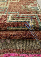 Soho Antiq-Dilemer Geometrik Desenli Herki Yolluk 100x447 Cm-Halı-4-Milagron.com