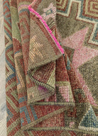 Soho Antiq-Dilemer Geometrik Desenli Herki Yolluk 100x447 Cm-Halı-6-Milagron.com