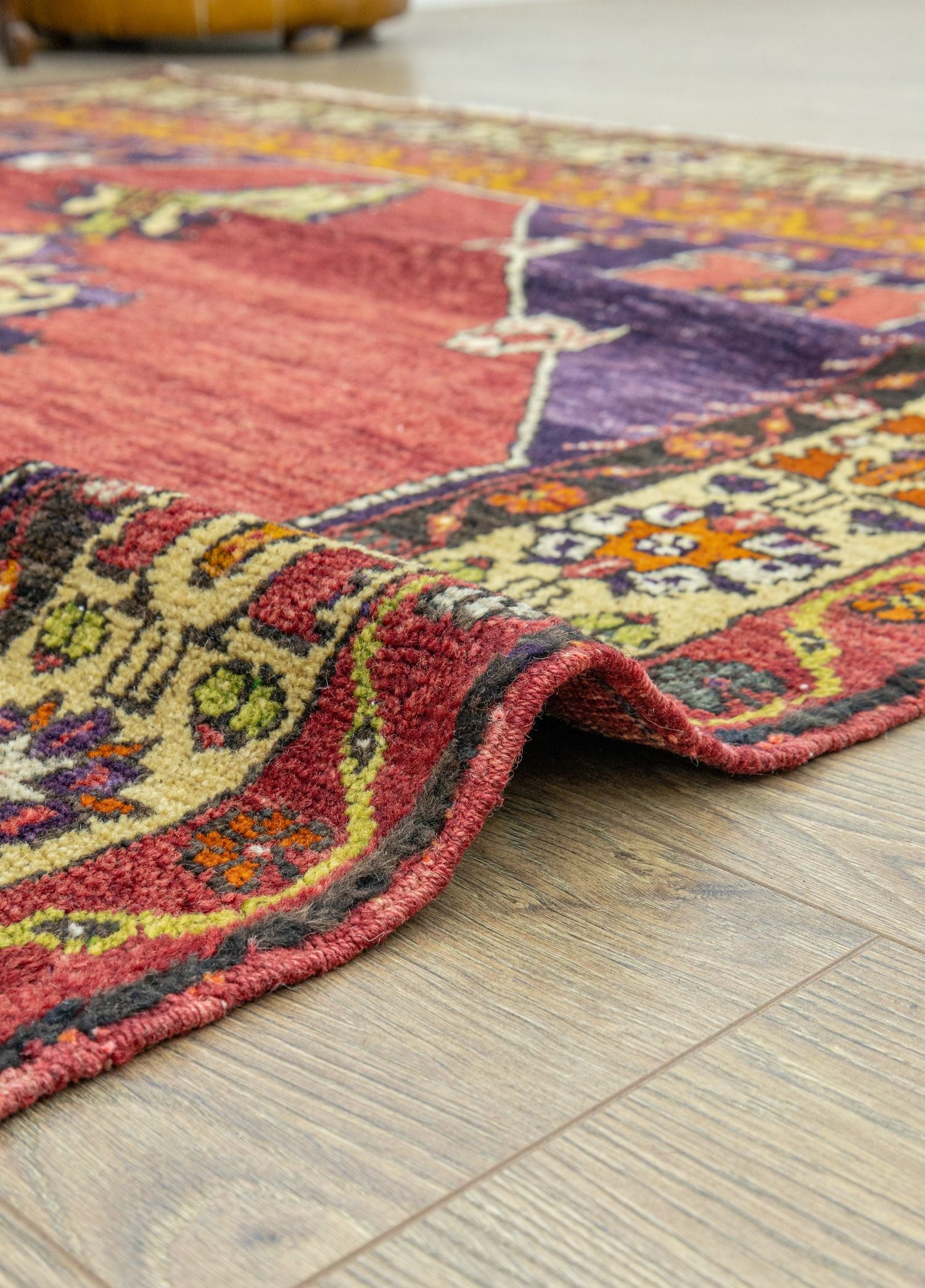 Soho Antiq-Dolf Rustik Tasarımlı Yün Halı 162x225 Cm-Halı-5-Milagron.com