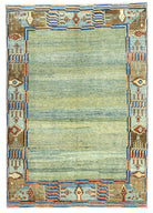 Soho Antiq-Eflin El Dokuma Abrajlı Azeri Halı 170x244 Cm-Halı-1-Milagron.com
