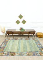 Soho Antiq-Eflin El Dokuma Abrajlı Azeri Halı 170x244 Cm-Halı-2-Milagron.com